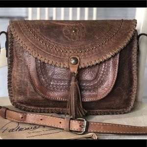 Patricia Nash beaumont traveler Leather